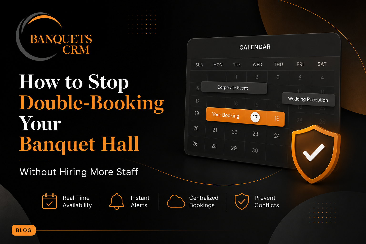 How to Stop Double-Booking Your Banquet Hall Without Hiring More Staff