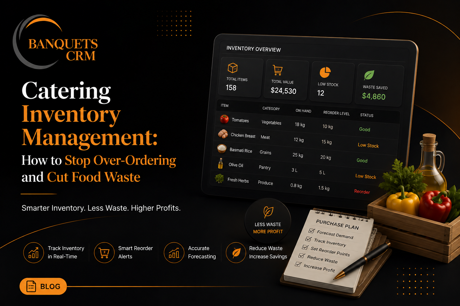Catering Inventory Management: How to Stop Over-Ordering and Cut Food Waste
